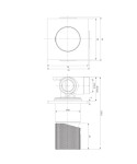 OMNIRES - CONTOUR sprchová baterie podomítková chrom /CR/ CT8045CR