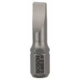 Bosch Accessories plochý bit 5.5 mm extra tvrdé C 6.3 25 ks - bit šroubovací Bosch zvlášť tvrdý Extra-Hart 2607001463