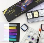 FineTec Premium F8001 High Sparkle sada 6 iridescentních barev