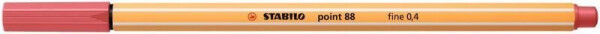 STABILO point 88 rezavě červená