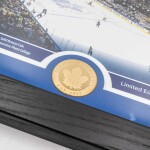 Obraz Toronto Maple Leafs NHL 13-Time Stanley Cup Champions Bronze Coin