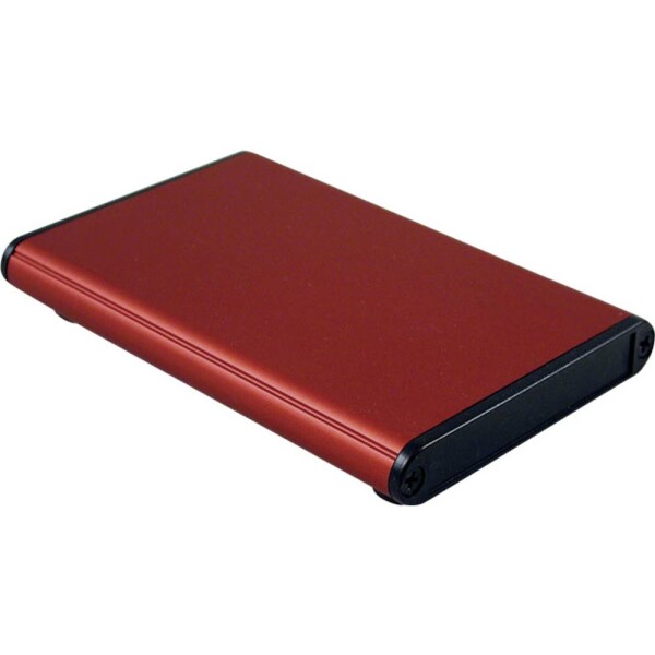 Profilové pouzdro hliník Hammond Electronics 100 x 70 x 12 červená 1 ks