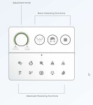 KLUDI - CleanTronic Elektronický bidet s keramikou a dálkovým ovládáním, Rimless, Spiralflush, lesklá bílá 16WCW0143