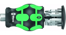 WERA Kraftform Kompakt Stubby se zásobníkem 4 - 6 dílný (05008877001)