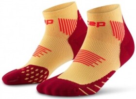 CEP Core Run Socks Low Cut 5.0 kotníkové ponožky pánské ice blue - CEP pánské kotníkové běžecké kompresní ponožky 5.0 - marigold/burgundy Velikost: V (EUR 45-48+)