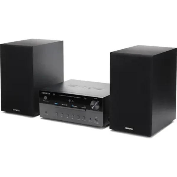 Aiwa MSBTU-550 černá / Mikrosystém / CD / Bluetooth / FM / USB / 50W (MSBTU-550)