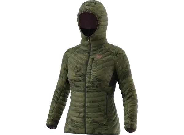 Dynafit Radical dámská péřová bunda Capulet Olive Camo vel. XL