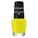 Dermacol Lak na nehty Neon Gold Digger č.43, 5ml