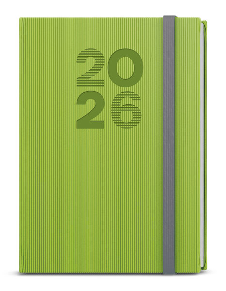 Týdenní diář 2026 Baloušek A5 Oskar - Vigo zelená
