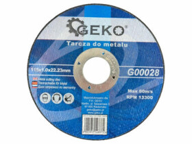 GEKO Řezný kotouč na kov 115x1.0x22.23mm (G00028)