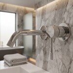 REA - Podomítková vanová baterie Venti Chrome REA-B9753