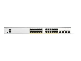 Cisco Catalyst C1300-24P-4X / Switch / 24x GbE / 4x SFP+ / 24x PoE+ / 195W / fanless (C1300-24P-4X-RF)