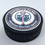 Mustang Puk Edmonton Oilers NHL Center Ice
