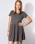 Volcom FUNDAY GIRL CHARCOAL dámské šaty krátké