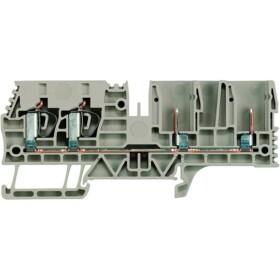 Weidmüller 1848350000 řadová svorka průchodky pružinová svorka Tmavě béžová 50 ks