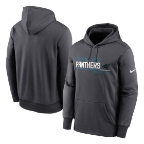 Nike Pánská mikina Carolina Panthers NFL Community Therma Dri-FIT Hoodie Velikost: 3XL