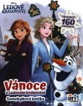 Vánoce Ledovém království Samolepková knížka