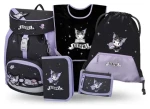 BAAGL SET 5 Airy Kuromi Fortune Dream / Školní set / batoh, penál, sáček, zástěra, peněženka / od 1. třídy / GRS