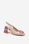 Sandály na podpatku model 210693 Step in style 37