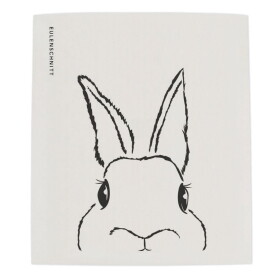 Eulenschnitt Přírodní houbová utěrka Hasi – set 3 ks, bílá barva, krémová barva