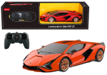 RASTAR Auto na dálkové ovládání R/C Lamborghini Sian 1:24 Rastar oranžové