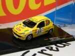 2/23 - PEUGEOT 206 XS n.66 Ogier Rallye Terre de Provence - IXO 1:43