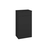 Dřevojas - Nízká skříňka DOS SNDZ 50 - N03 Graphite / Úchytka T07 / N03 Graphite / Pravé 211486IP