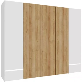 Šatní skříň Whiteheaven LNBS5511B-M216 s osvětlením