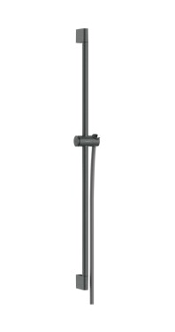 HANSGROHE - Unica Sprchová tyč 96 cm, se sprchovou hadicí, kartáčovaný černý chrom 24401340