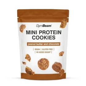 Mini Protein Cookies - GymBeam (arašídové máslo s čokoládou, 100 g) (99979-2-100g-peanutbutterchocolate)