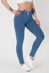 Dámské džíny Mid Waist Light Blue Boost Jeans Gemini světle modrá