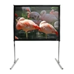 Elite Screens Q150V1 stříbrná / Projekční plátno / mobilní stativ / 150” / 4:3 / 228,6x304,8 cm (Q150V1)