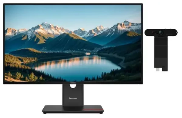 27" Lenovo ThinkVision T27Q-40 s MC60 černá / IPS / 2560×1440 / 4ms / 1500:1 / 350cd-m2 / HDMI+DP / VESA / Pivot (64A6ZAT6EU)