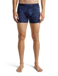 Pánské merino boxerky ICEBREAKER Mens Merino 150 Anatomica Boxers Moss Bloom, Midnight Navy/Aop velikost: XL