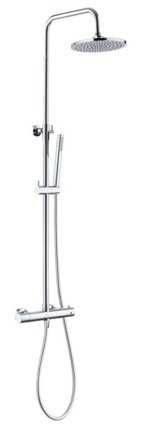 Kielle - Oudee Sprchový set s termostatem, 20 cm, 1 proud, chrom 20602040E