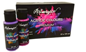 Artmagico, 81170, sada akrylových barev Premium, 59 ml, 10 ks