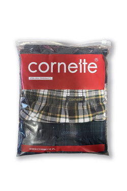Cornette Comfort 3-pack 945/03 barva: tmavě modrá/vzor 2XL