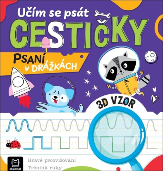 Učím se psát cestičky - Psaní v drážkách - Agnieszka Bator
