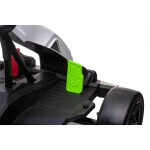 Mamido Dětská elektrická motokára Fast 3 Drift bílá