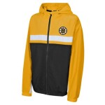 Outerstuff Dětská Bunda Boston Bruins Headliner Fz Windbreaker Velikost: Dětské let)