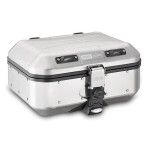 Dlm30A kufr Givi Dolomiti horní celohliníkový stříbrný (Monokey horní), objem 30 ltr.