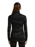 ICEBREAKER Wmns Merino 260 Tech Vertex LS Half Zip Chillwave, Black/Obsidian/J (vzorek) velikost: S