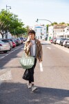 Nákupní taška přes rameno Reisenthel Shopper M Puffer iced matcha