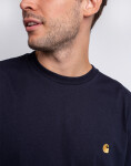 Tričko Carhartt WIP S/S Chase T-Shirt Dark Navy/Gold