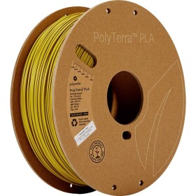 Polymaker 70958 PolyTerra vlákno pro 3D tiskárny PLA plast Nižší obsah plastů 1.75 mm 1000 g armádní zelená 1 ks