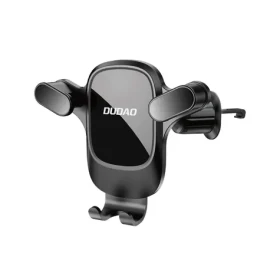 Dudao Gravitační držák na telefon do auta F5Pro / do větracího otvoru s 360° záběrem / černá (149215)