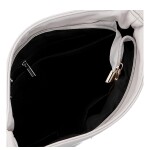 Trendy dámská koženková crossbody kabelka Pita, šedá