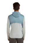 ICEBREAKER Mens Mer 200 Real Des LS Zip H FLBLUE (vzorek) velikost: M