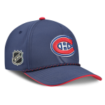 Pánská kšiltovka Montreal Canadiens NHL Fanatics Navy On Stage Podium Draft 2026 A-Frame Adjustable