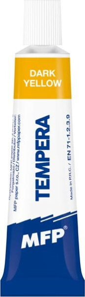 Temperové barvy 12ml žlutá tmavá